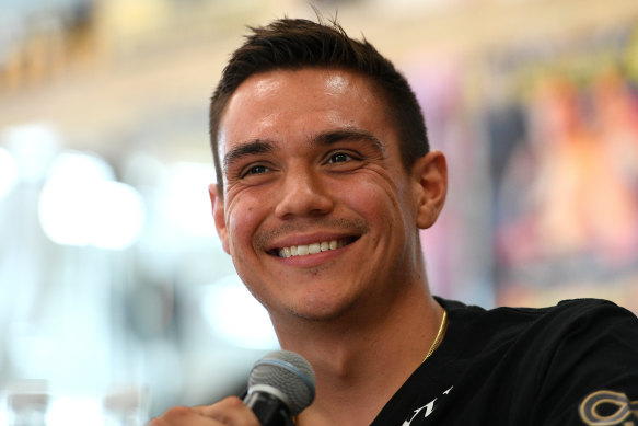 Tim Tszyu believes he will be a world champion within 12 months.