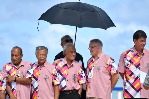Climate talks in Tuvalu in 2019, with Australia represented by former prime minister Scott Morrison, did not end happily.