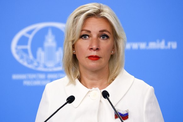 Russian Foreign Ministry’s spokeswoman Maria Zakharova says the US will “effectively become a party” to the war in Ukraine.