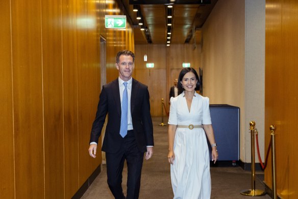 NSW Premier Chris Minns and Deputy Premier and Education Minister Prue Car.