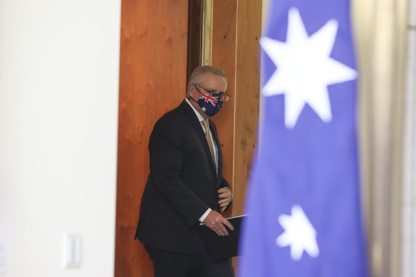 Prime Minister Scott Morrison on Friday.