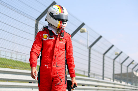 Sebastian Vettel has struggled with Ferrari this season.