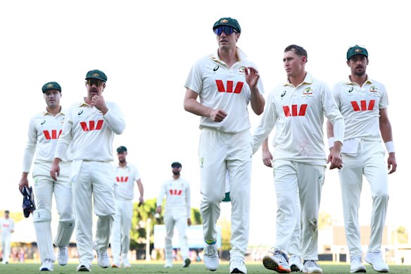 Australia’s stars have shown their age in Darwin.