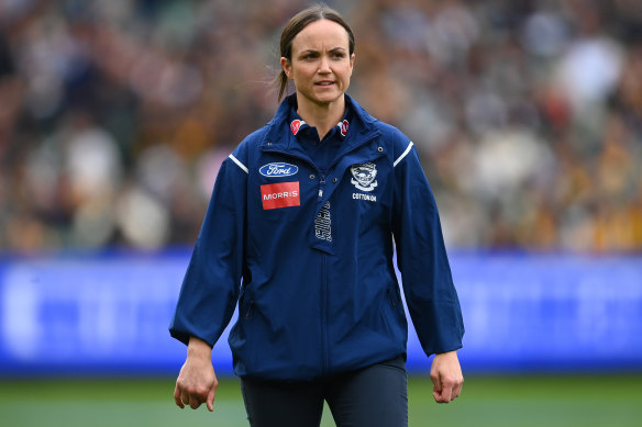 New West Coast coach Daisy Pearce.