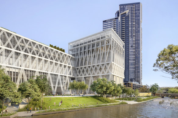 An artist’s impression of the Parramatta Powerhouse.