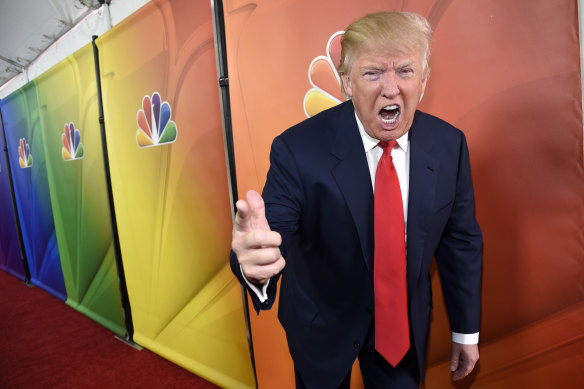 Trump hosted The Apprentice from 2004 to 2015.