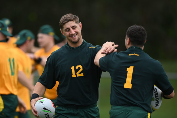 Zac Lomax will make his Kangaroos debut on Friday night.