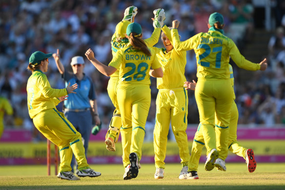 Australia won gold in the Twenty20 tournament.