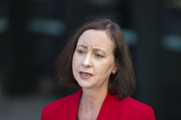 Health Minister Yvette D’Ath has defended travel restrictions for people from WA.