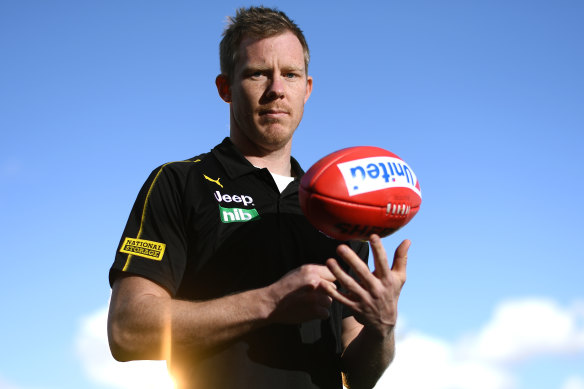 Jack Riewoldt is preparing for his second AFL grand final.