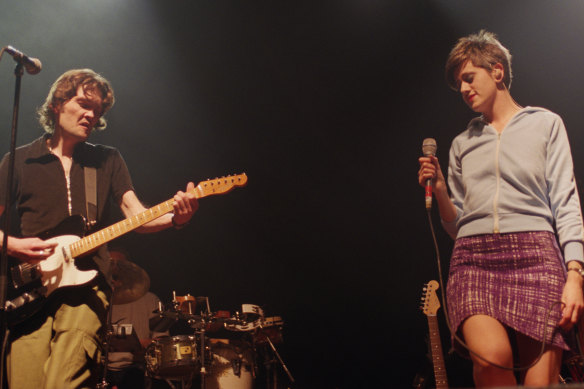 Everything but the Girl performing in London in 1996.