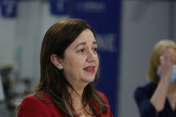 Queensland Premier Annastacia Palaszczuk.