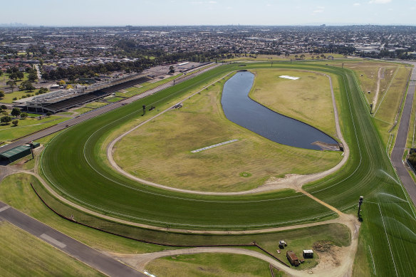 Sandown racecourse in Springvale.