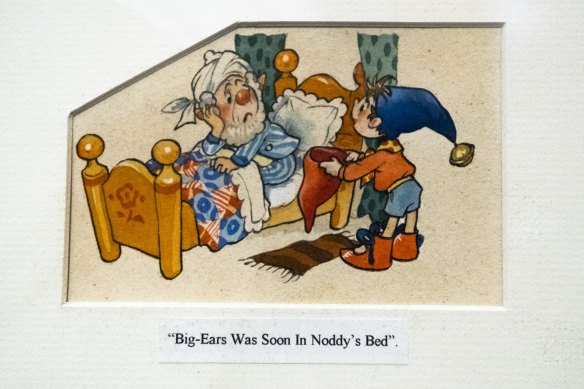 Noddy original illustration by Beek.