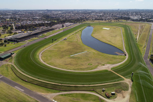 Sandown racecourse in Springvale in 2021.