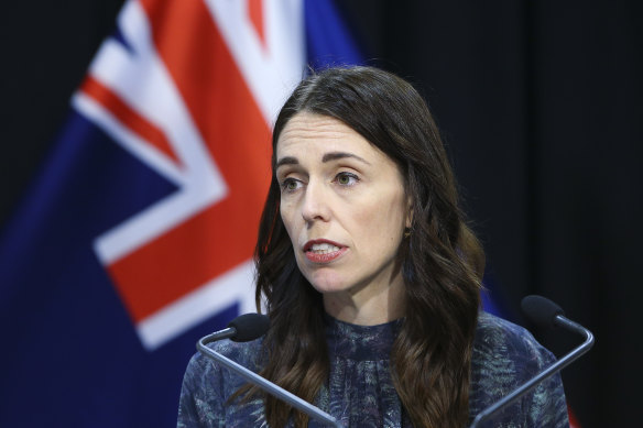 New Zealand Prime Minister Jacinda Ardern joined the national cabinet meeting on Tuesday. 