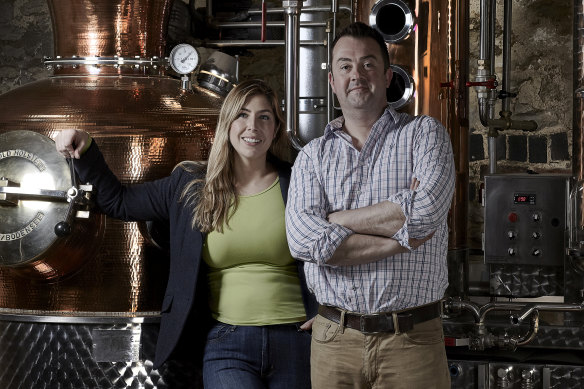 Tom Warner and Tina Warner-Keogh went from farming to creating Warner's Gin.