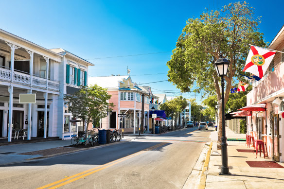 Duval Street, the island’s main drag.