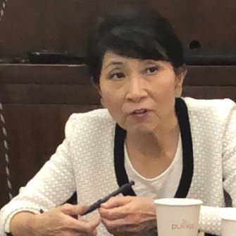 Hong Kong pro-democracy legislator Claudia Mo.