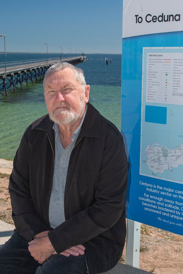 Former Ceduna mayor Allan Suter.