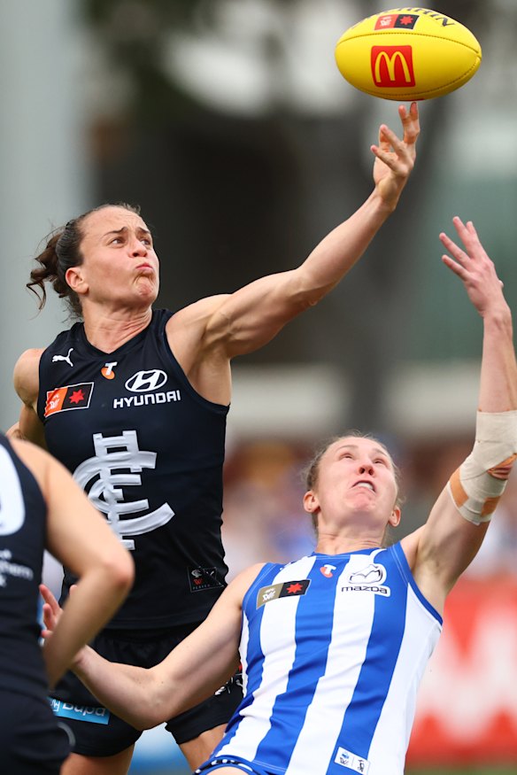 Carlton’s Harriet Cordner.