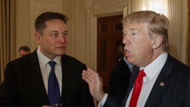 As billionaires such as Elon Musk push into space, US President Donald Trump reckons it's time to change the rules.