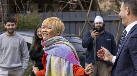 Juliana competed against deep-pocketed buyers at auction.