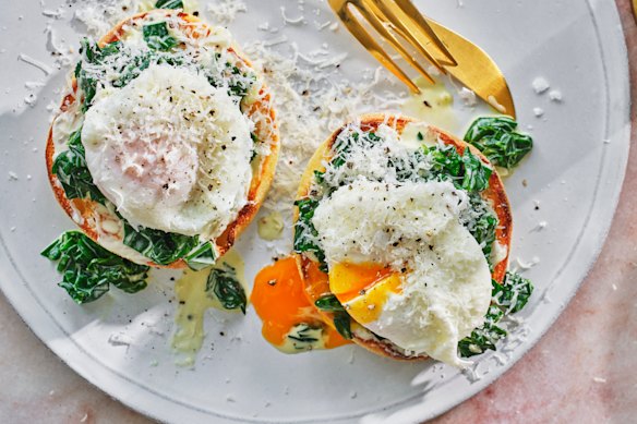 Florentine egg muffins.