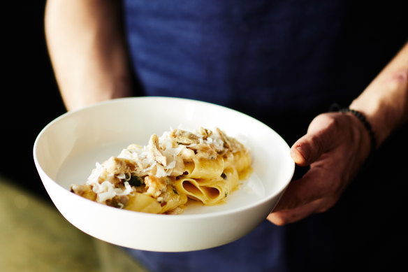 Don’t skip Bar Carolina’s rabbit ragu on pappardelle.