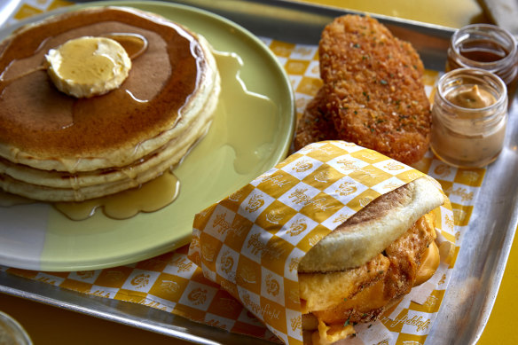 This egg-yolk yellow cafe and its ‘Happiest Meal’ is a sunny way to start to the day