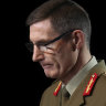 ADF Chief Angus Campbell releasing the Brereton Inquiry report, which found Australian soldiers were involved in close to 60 alleged war crimes, including murders. 