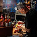 York Lane owner-operator Dieter Steinbusch at his Sydney laneway cafe.