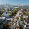 An artist’s impression of the council vision or Victoria Road, looking south-east toward the Sydney CBD.