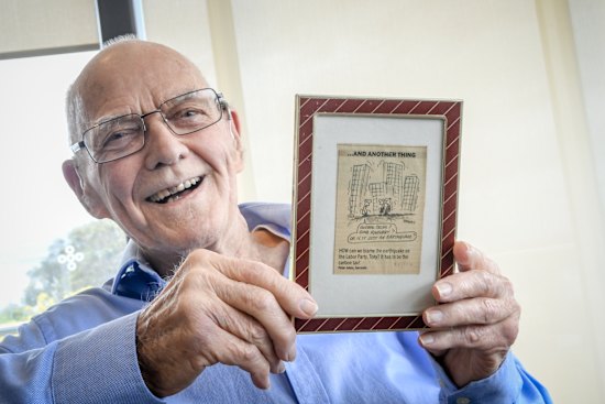 Peter Johns, 86, has been a long-time contributor to The Age’s letter page.