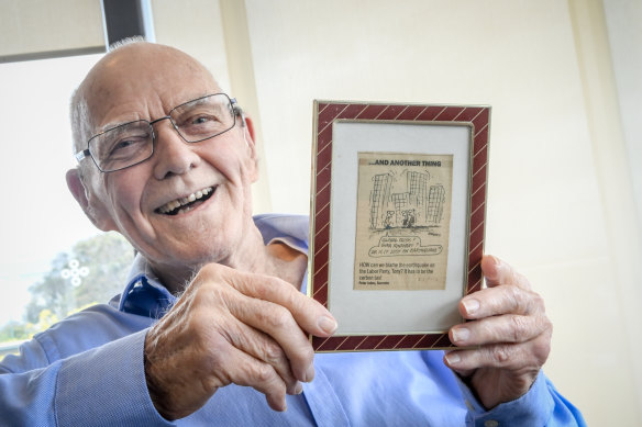 Peter Johns, 86, has been a long-time contributor to The Age’s letter page.