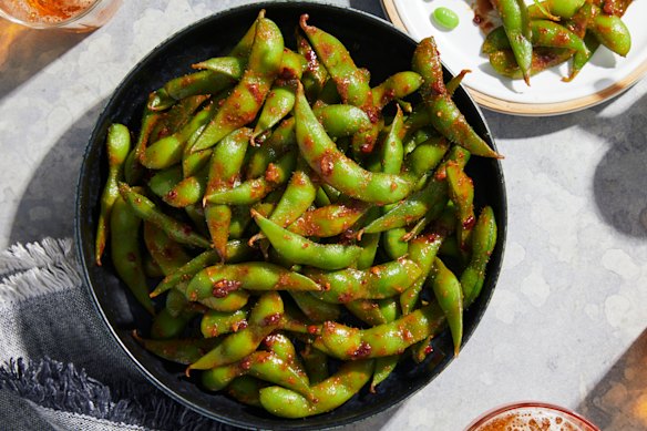 Edamame are one of the few legumes that contain “complete” protein.