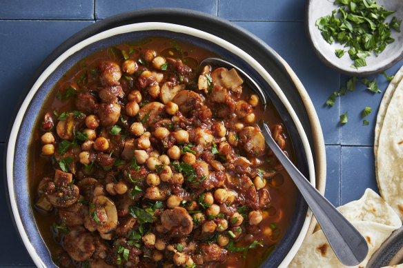 Riffing on an Iraqi breakfast dish, this stew is fragrant with warm spices.