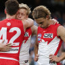 Hallmark not Hellfire: Too many Mr Nice Guys at the Swans