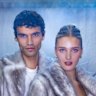Demand for faux fur is up. Jack Tuftie and Bridget McFarlane in Unreal Fur AW25 Main Collection. 