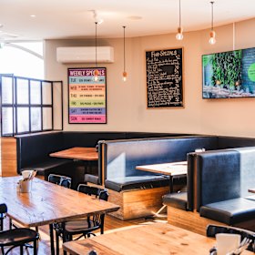 There are weekly dining specials.