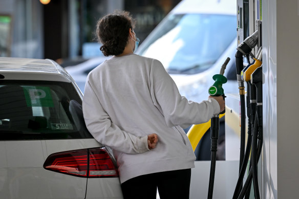 Petrol prices reached new highs in Sydney and Melbourne recently.