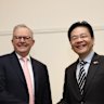 Australian Prime Minister Anthony Albanese and Singaporean Prime Minister Lawrence Wong on Friday.
