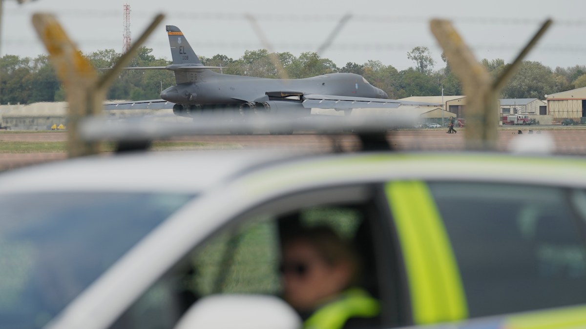 RAF Fairford plot: British-Iranian man arrested on suspicion of ...