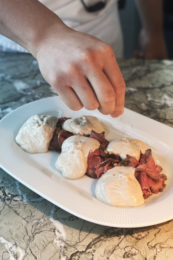 Vitello tonnato.