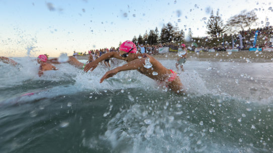 Perth’s 33rd annual Rottnest Channel Swim 2023.
