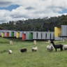 Tasmanian farm stay making waves for its clever, high-spec design