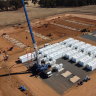 Stage 1 of Neoen’s battery at Collie is under construction.