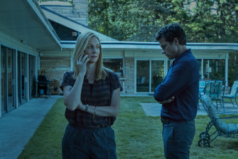 Laura Linney and Jason Bateman play a couple indebted to drug cartels in the searing crime thriller Ozark.