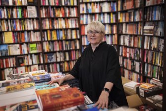 Potts Point Bookshop owner Anna Low.