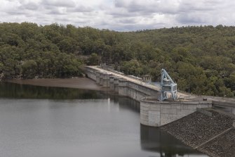 Warragamba Dam: the government plans to raise the wall at least 14 metres with provision to lift it to 17 metres in the future, to reduce downstream flood risks.